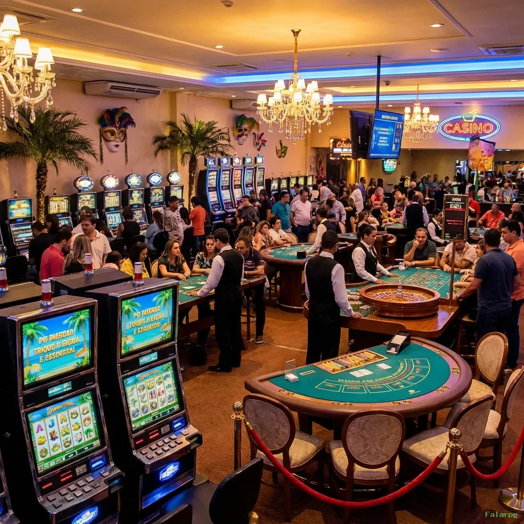 Cassino ao vivo da Falarpg com dealers reais